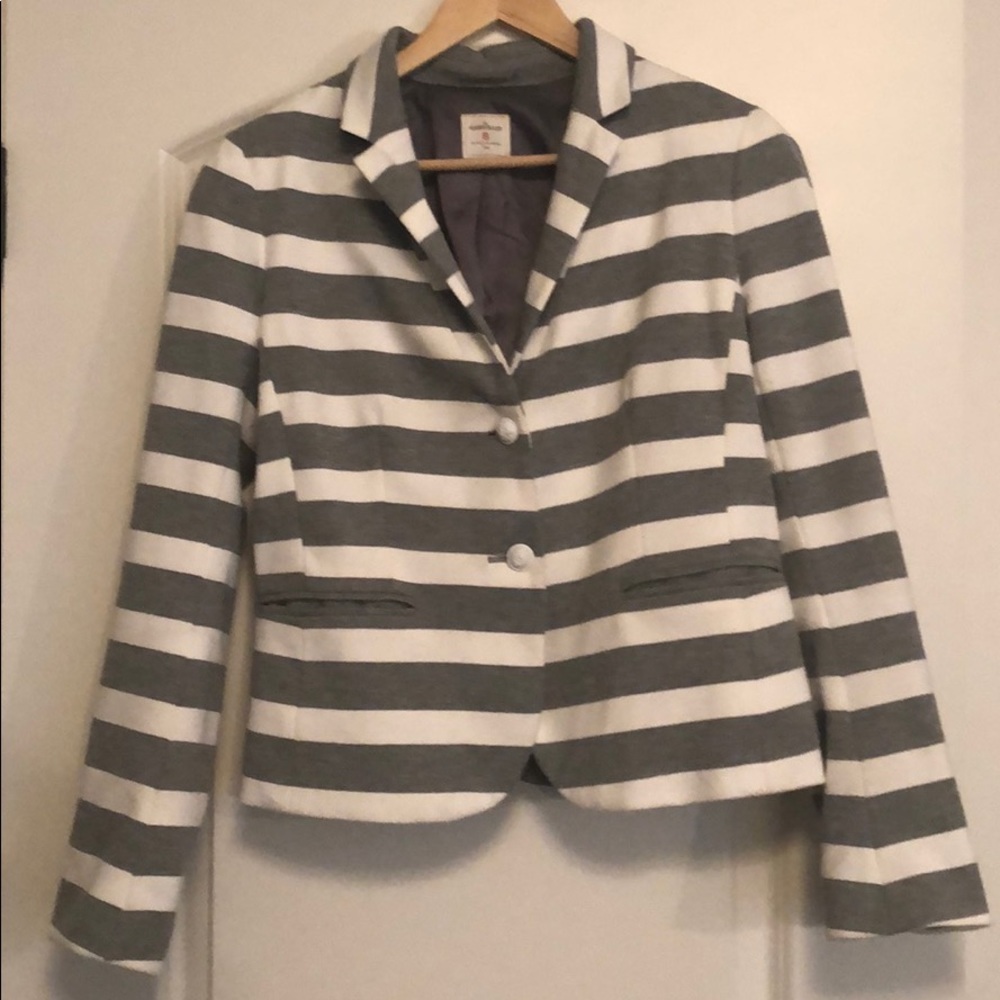 GAP striped blazer